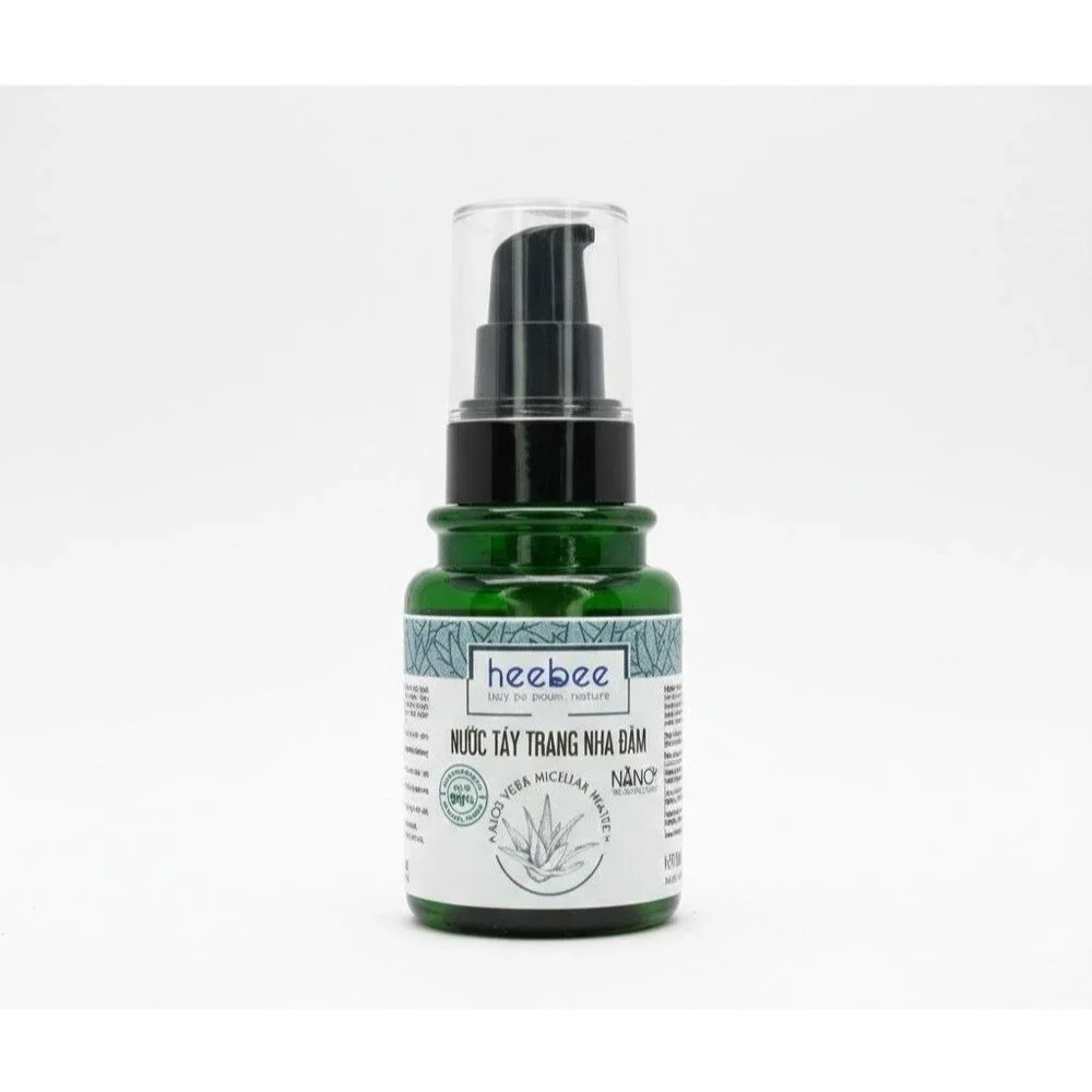Heebee Aloe Vera Micellar Water - 110ml‎ 3.71oz - Collagen & HA Skin Balance